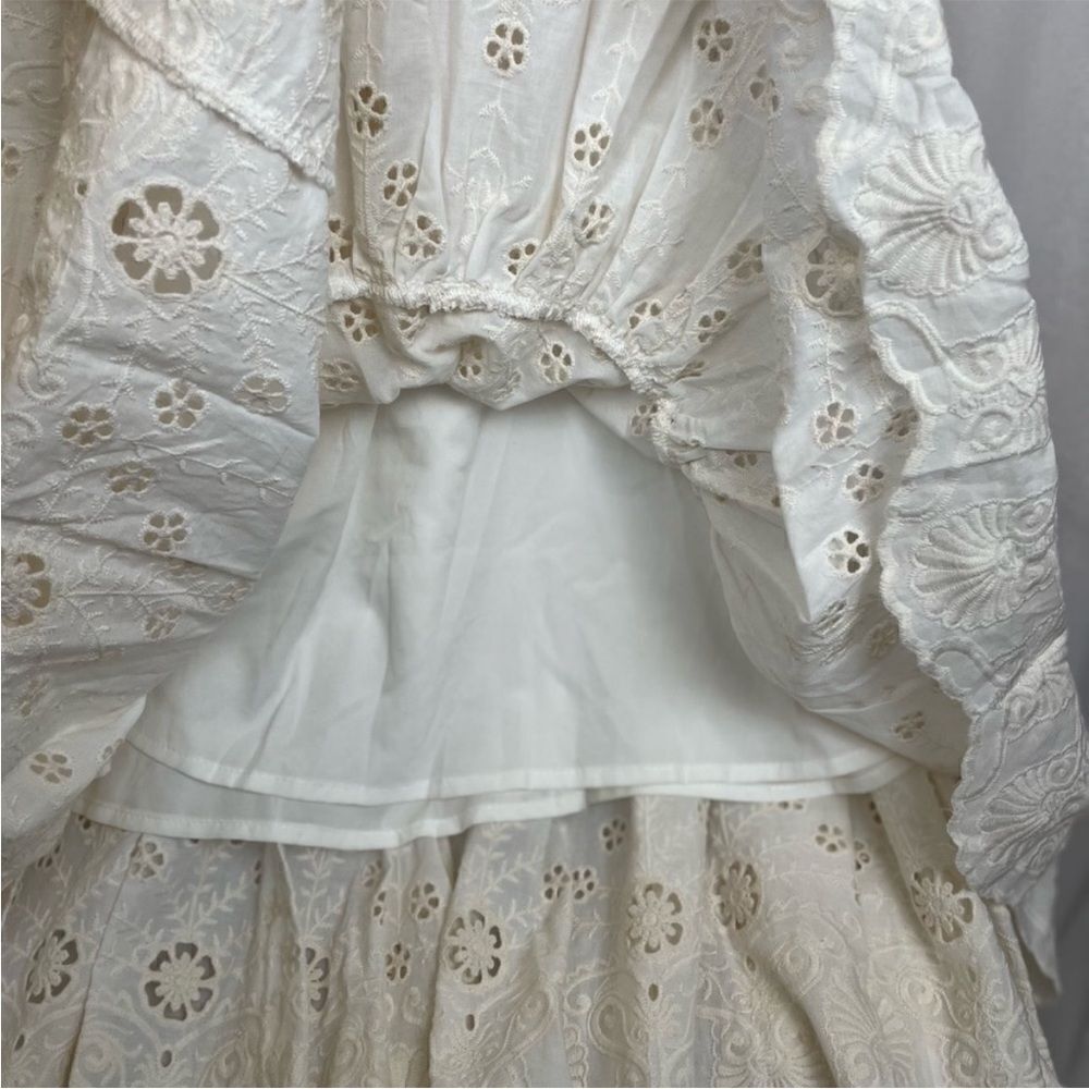 Ivy City Clary Dress in Cream Eyelet NWT 1X - Picture 6 of 7